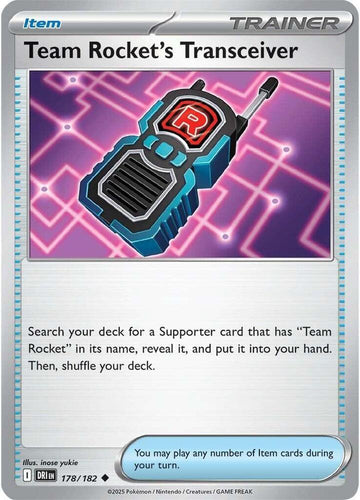 Team Rocket's Transceiver - 178/182 - SV10: Destined Rivals (DRI)
