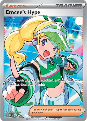 Emcee's Hype - 220/182 - SV10: Destined Rivals (DRI)