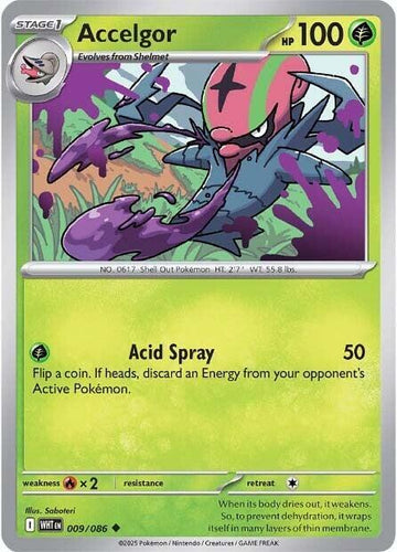 Accelgor - SV: White Flare 009/086 / Uncommon(WHT)