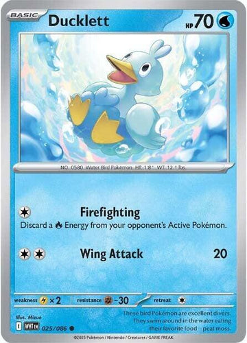 Ducklett - SV: White Flare 025/086 / Common (WHT)