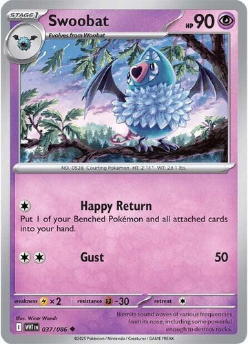 Swoobat - SV: White Flare 037/086 / Uncommon (WHT)