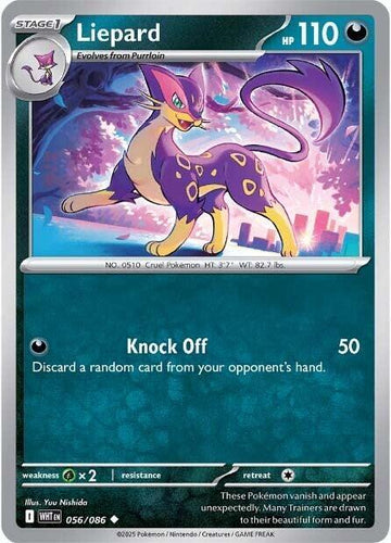Liepard - SV: White Flare  056/086 / Uncommon (WHT)