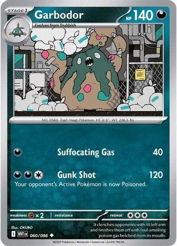 Garbodor - 060/086 - SV: White Flare (WHT)