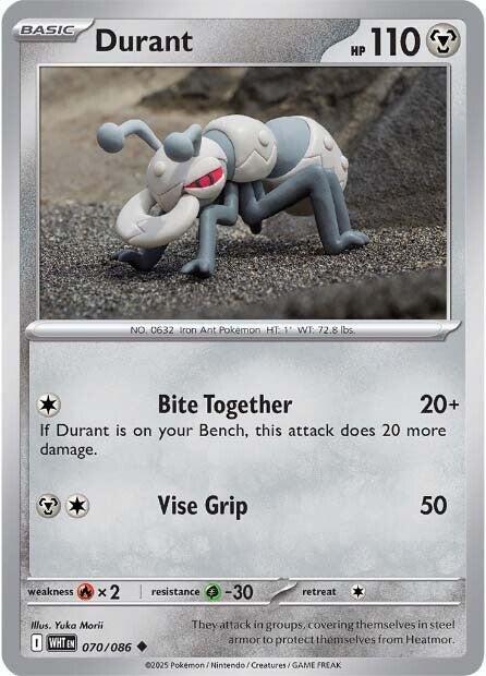 Durant - SV: White Flare 070/086 / Uncommon (WHT)