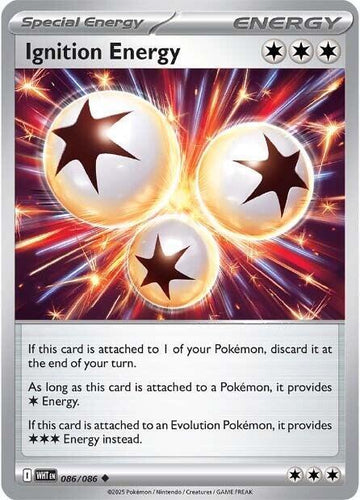 Ignition Energy - SV: White Flare 086/086 / Uncommon (WHT)