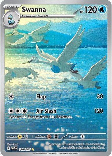 Swanna - 110/086 - SV: White Flare (WHT)