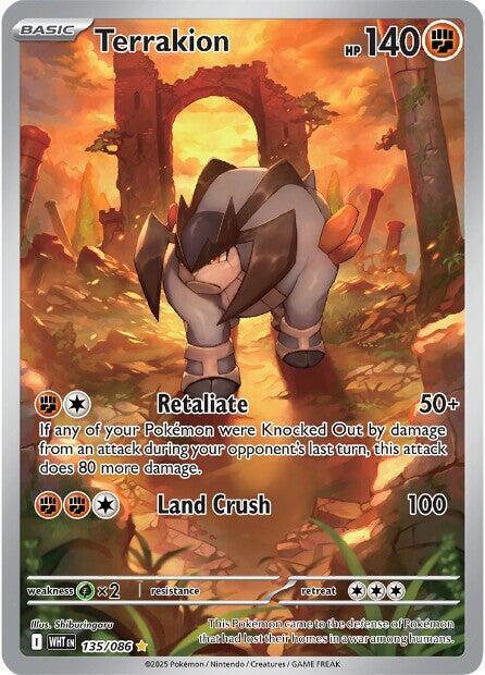 Terrakion - 135/086 - SV: White Flare (WHT)