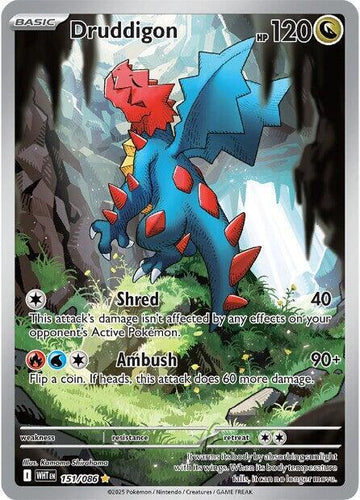 Druddigon - 151/086 - SV: White Flare (WHT)
