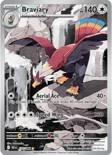 Braviary - 155/086 - SV: Black Bolt (BLK)