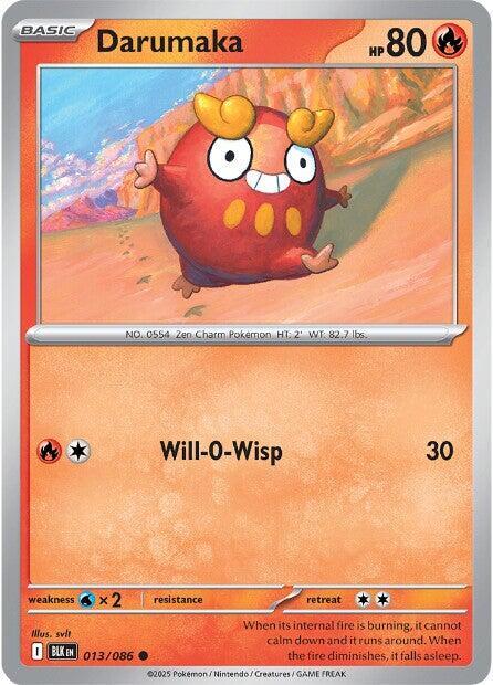 Darumaka - 013/086 - SV: Black Bolt (BLK)