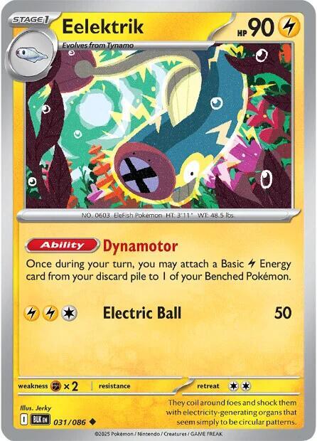 Eelektrik - 031/086 - SV: Black Bolt (BLK)