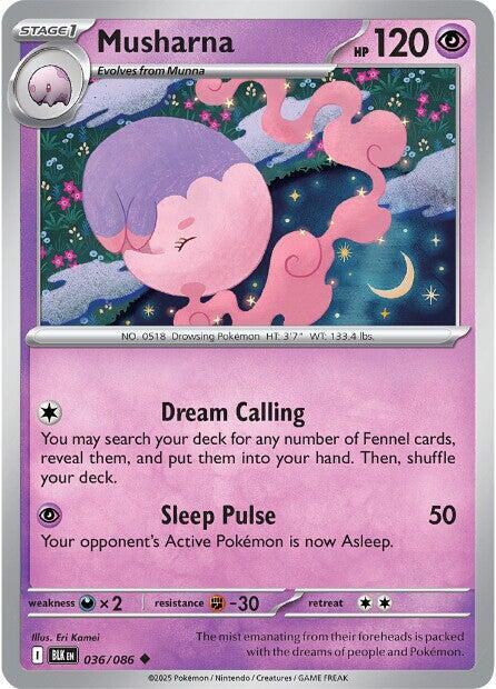 Musharna -  036/086 - SV: Black Bolt (BLK)