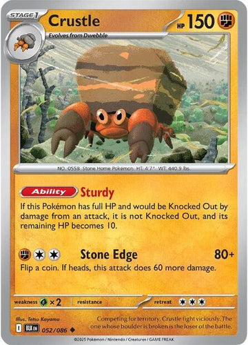 Crustle - 052/086 - SV: Black Bolt (BLK)