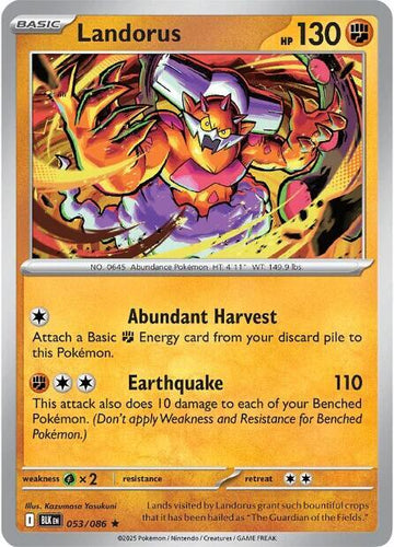 Landorus - 053/086 - SV: Black Bolt (BLK)