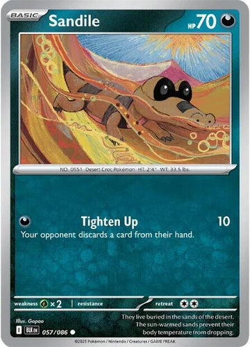 Sandile - 057/086 - SV: Black Bolt (BLK)