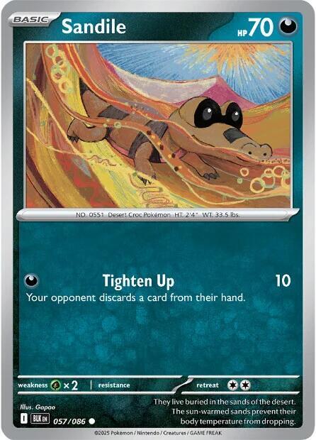 Sandile - 057/086 - SV: Black Bolt (BLK)