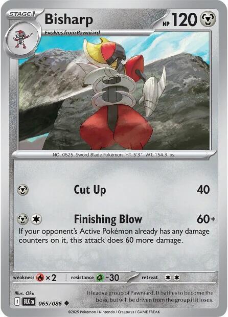 Bisharp - 065/086 - SV: Black Bolt (BLK)