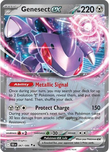 Genesect ex - 067/086 - SV: Black Bolt (BLK)