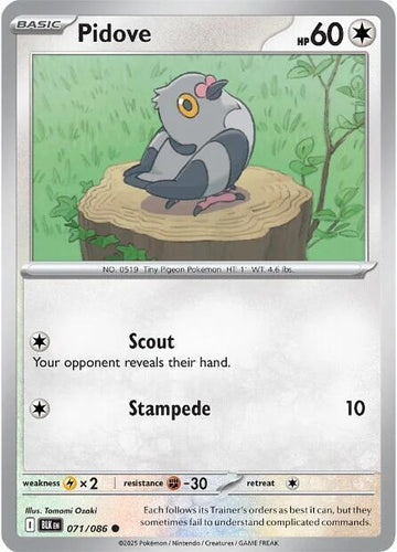 Pidove - 071/086 - SV: Black Bolt (BLK)