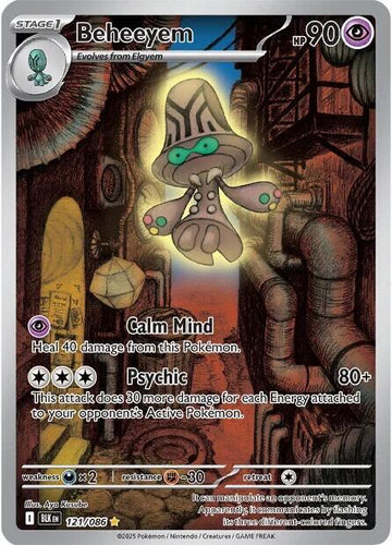 Beheeyem - 121/086 - SV: Black Bolt (BLK)