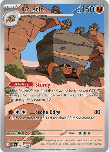 Crustle - 130/086 - SV: Black Bolt (BLK)