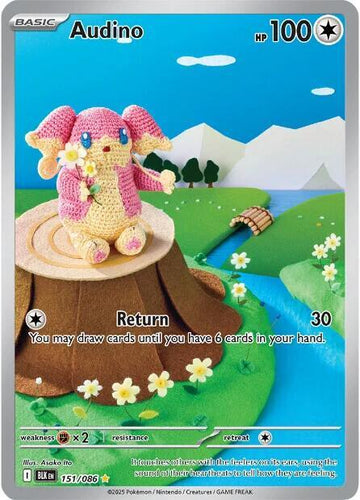 Audino - 151/086 - SV: Black Bolt (BLK)