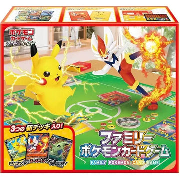 Pokémon Sword & Shield Family Pokémon Card Game: Collectible Card Game Box - Japanese Pokemon TCG