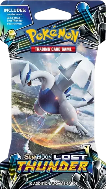 Sun & Moon Lost Thunder Sleeved Booster Pack