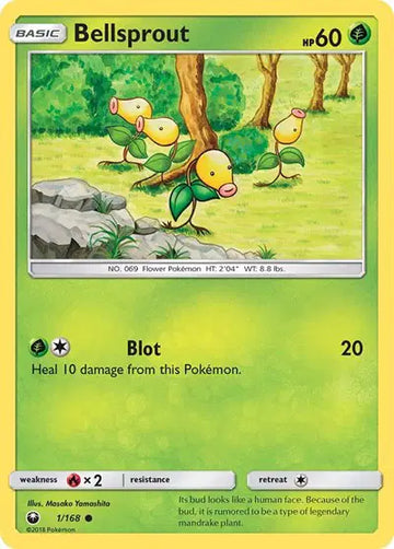 Sun & Moon Celestial Storm 1/168 Bellsprout
