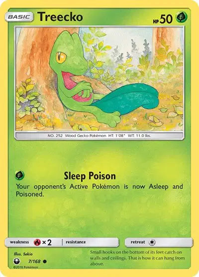 Sun & Moon Celestial Storm 7/168 Treecko