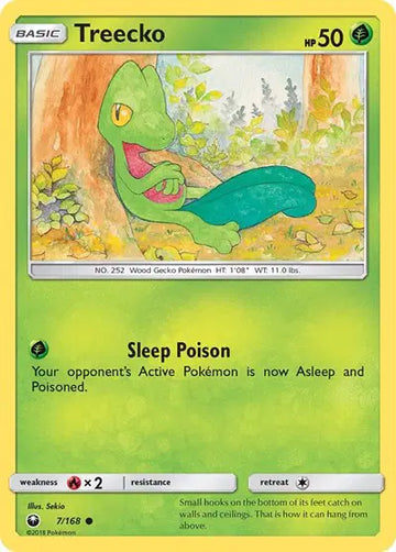 Sun & Moon Celestial Storm 7/168 Treecko