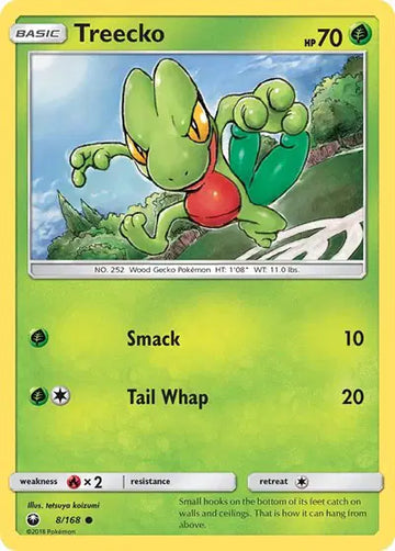 Sun & Moon Celestial Storm 8/168 Treecko