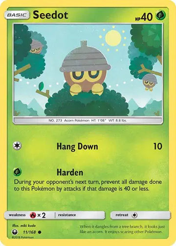 Sun & Moon Celestial Storm 11/168 Seedot