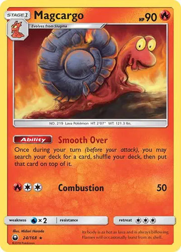 Sun & Moon Celestial Storm 24/168 Magcargo