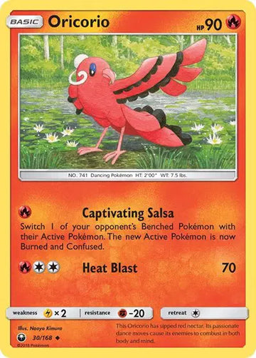 Sun & Moon Celestial Storm 30/168 Oricorio