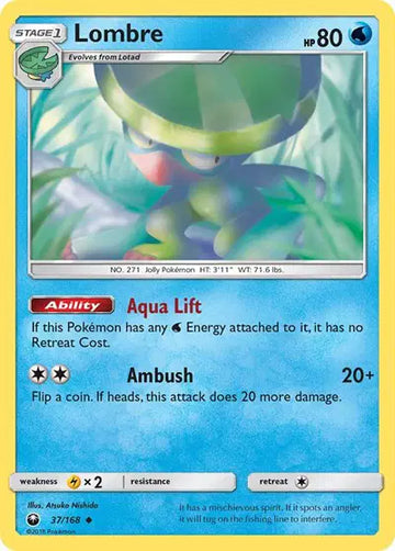 Sun & Moon Celestial Storm 37/168 Lombre