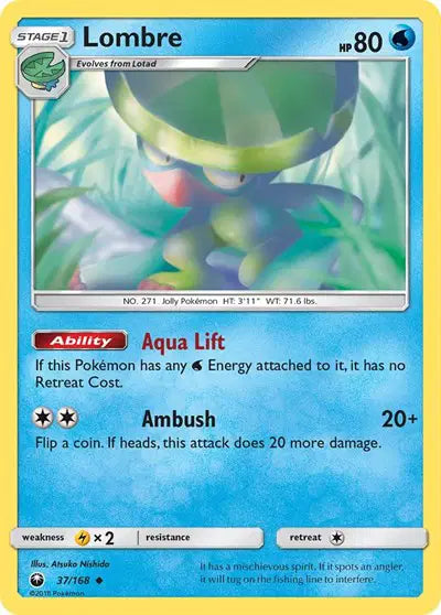 Sun & Moon Celestial Storm 37/168 Lombre