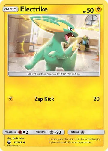 Sun & Moon Celestial Storm 51/168 Electrike