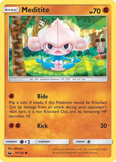 Sun & Moon Celestial Storm 76/168 Meditite