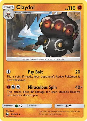 Sun & Moon Celestial Storm 79/168 Claydol