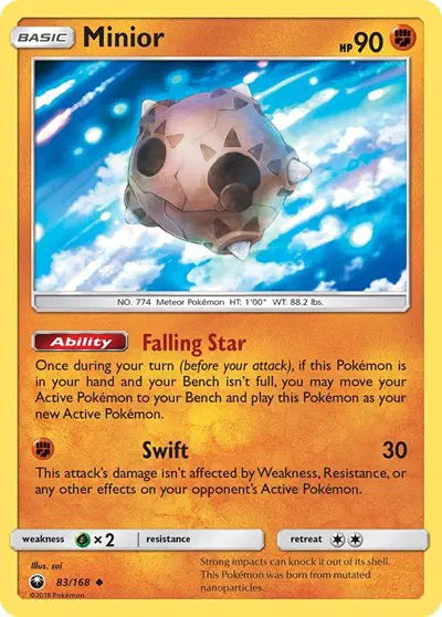 Sun & Moon Celestial Storm 83/168 Minior