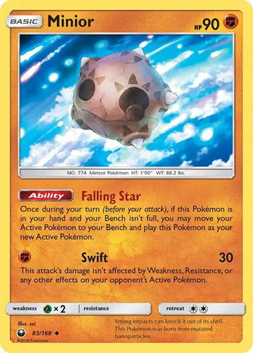 Sun & Moon Celestial Storm 83/168 Minior