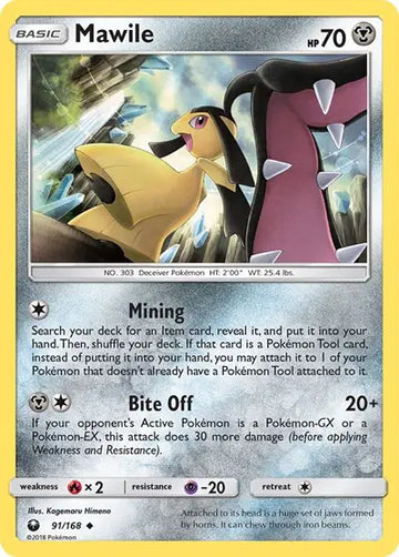 Sun & Moon Celestial Storm 91/168 Mawile