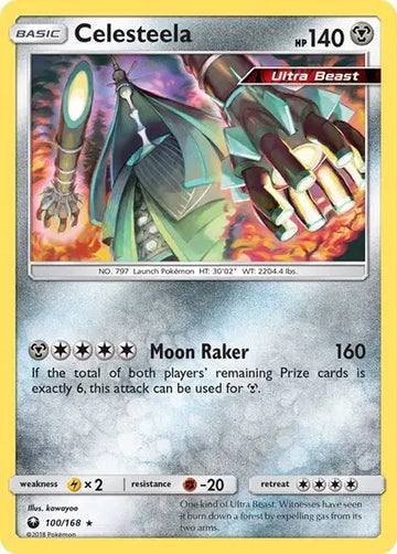 Sun & Moon Celestial Storm 100/168 Celesteela