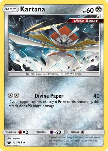 Sun & Moon Celestial Storm 101/168 Kartana
