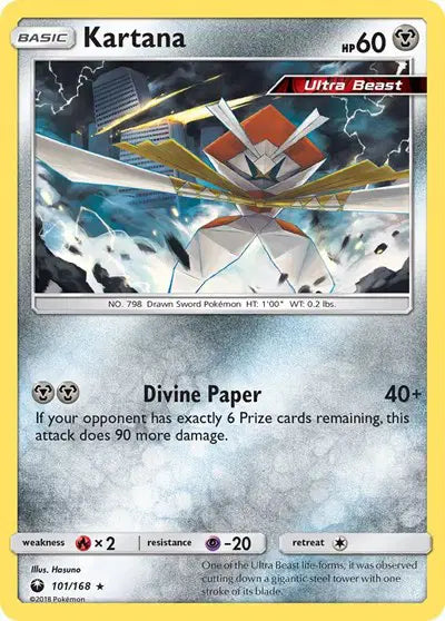 Sun & Moon Celestial Storm 101/168 Kartana