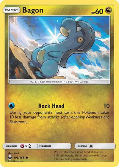 Sun & Moon Celestial Storm 103/168 Bagon