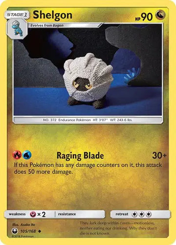 Sun & Moon Celestial Storm 105/168 Shelgon
