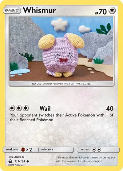 Sun & Moon Celestial Storm 117/168 Whismur