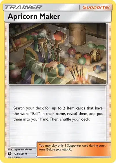 Sun & Moon Celestial Storm 124/168 Apricorn Maker